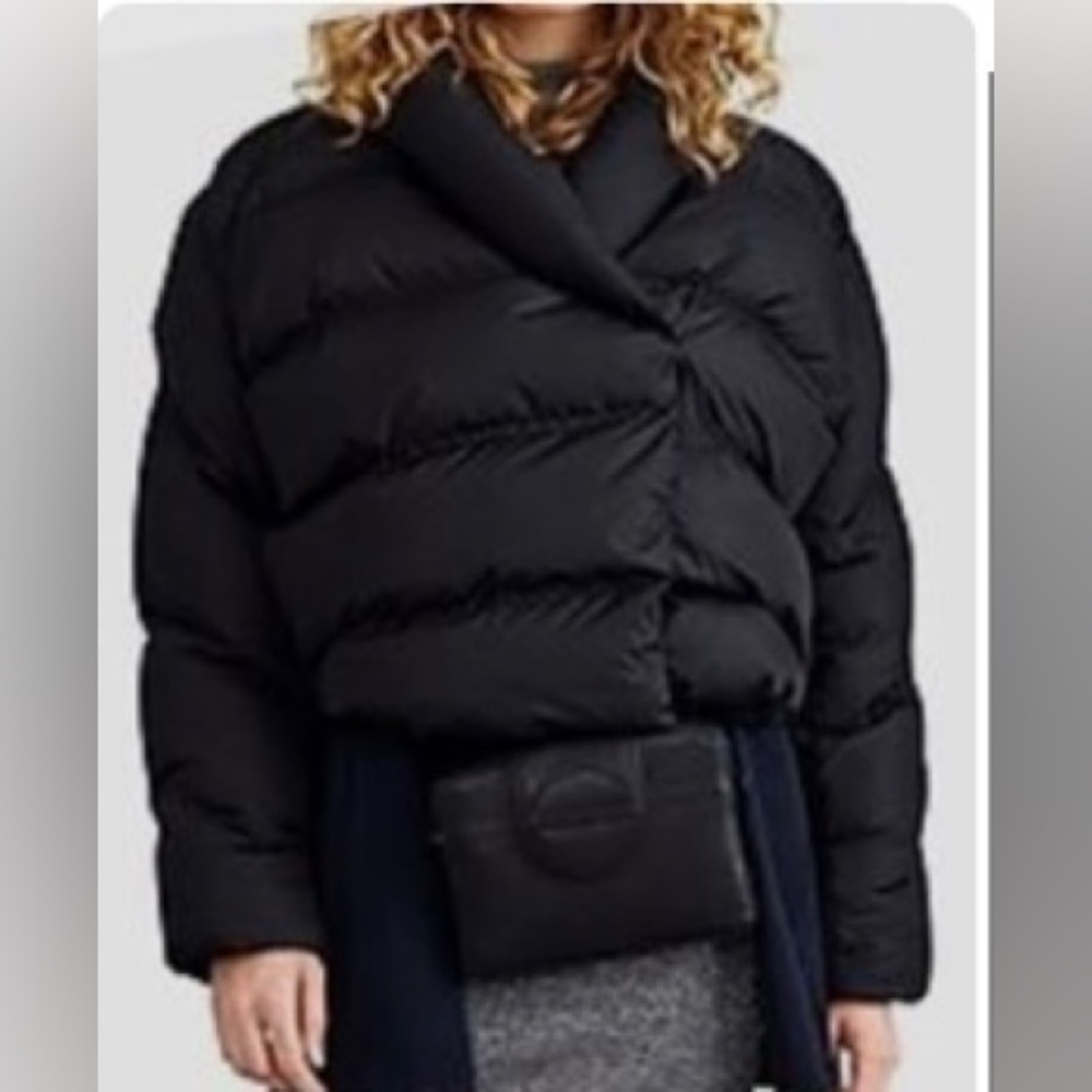 J CREW Nevereven Kimono Puffer Jacket size M